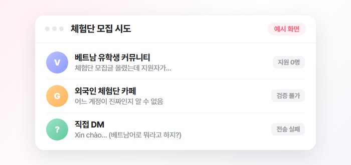 고객 고민 사례 이미지